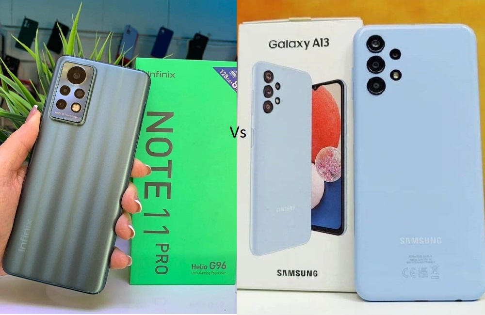 Simak Perbandingan Infinix Note 11 Pro Vs Samsung Galaxy A13, dari Spesifikasi hingga Harganya