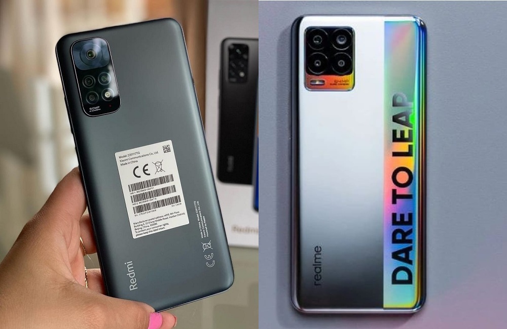 Adu Spesifikasi Smartphone Xiaomi Redmi Note 11 5G dengan Realme 8, Mana Juaranya?