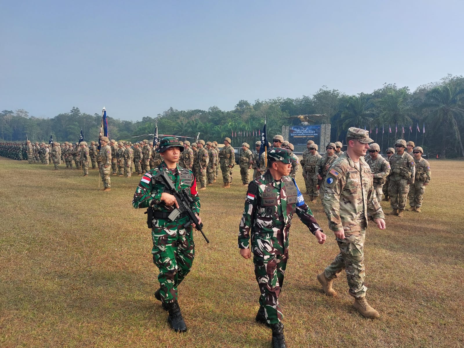 Upacara Pembukaan Ksatria Warrior Resmi Digelar di Puslatpur Martapura 