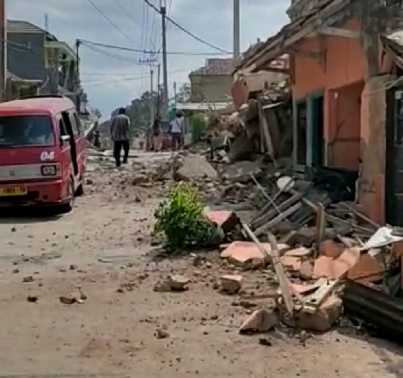 Gempa Cianjur, 252 Korban Meninggal Dunia dan 2.834 Rumah Ambruk
