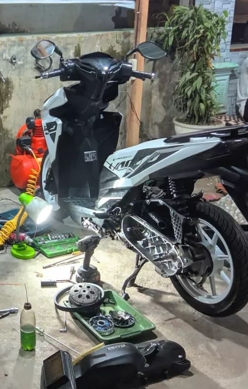 Harus Tahu, Ini Komponen Motor Metik yang Wajib di Ganti Secara Rutin