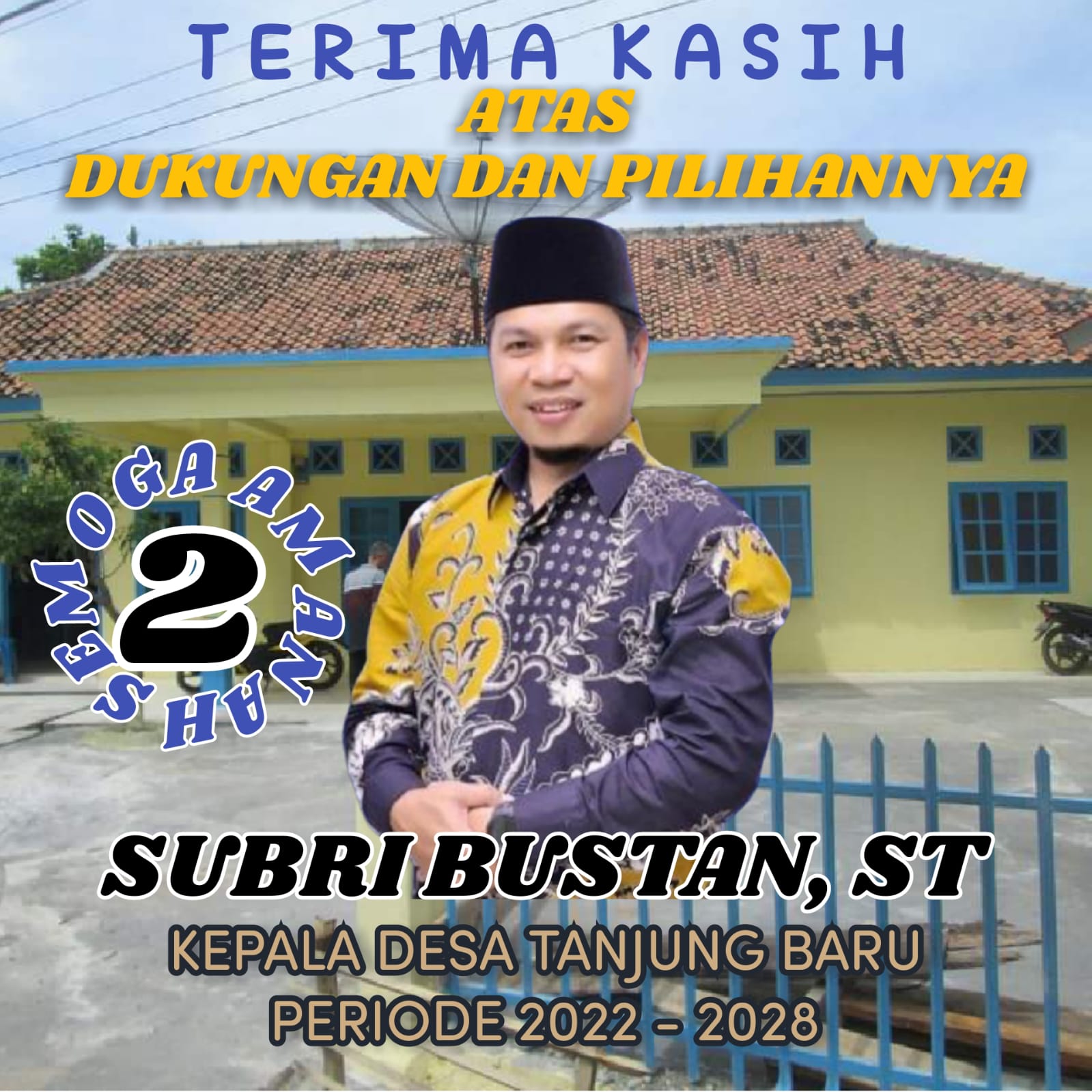 Subri Bustan Kades Tanjung Baru 2022-2028
