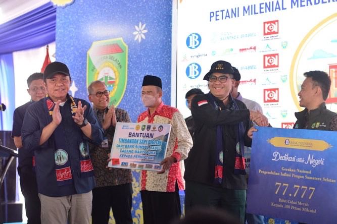 Wamentan RI Buka Jambore Petani Milenial Nasional OKU Timur, Bank ...