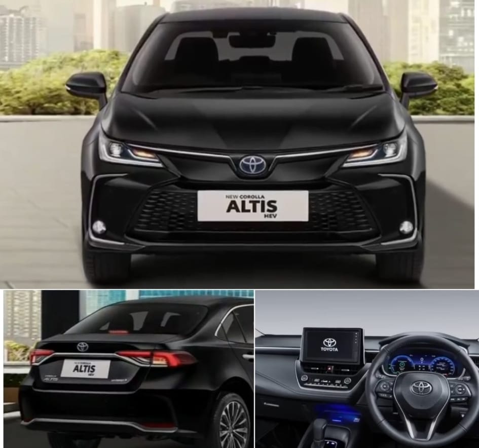  Kokoh, Toyota Perbarui New Corolla Altis dengan Opsi Hybrid EV dan Fitur Mewah