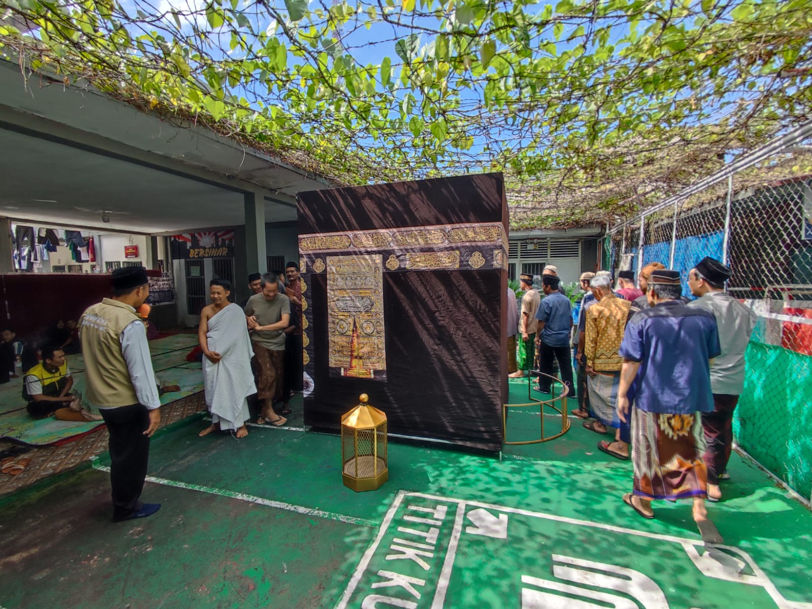 Puluhan Warga Binaan Lapas Martapura Antusias Ikuti Manasik Haji