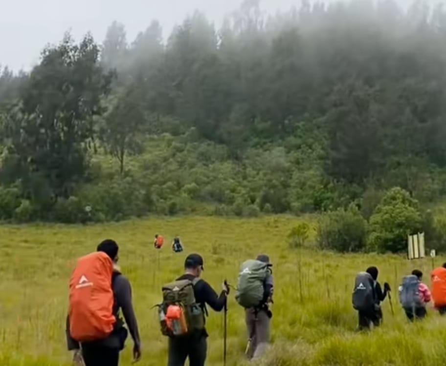 Innalillahi, Tragedi di Lereng Gunung Argopuro Mahasiswi Unej Meninggal dalam Kegiatan Pecinta Alam
