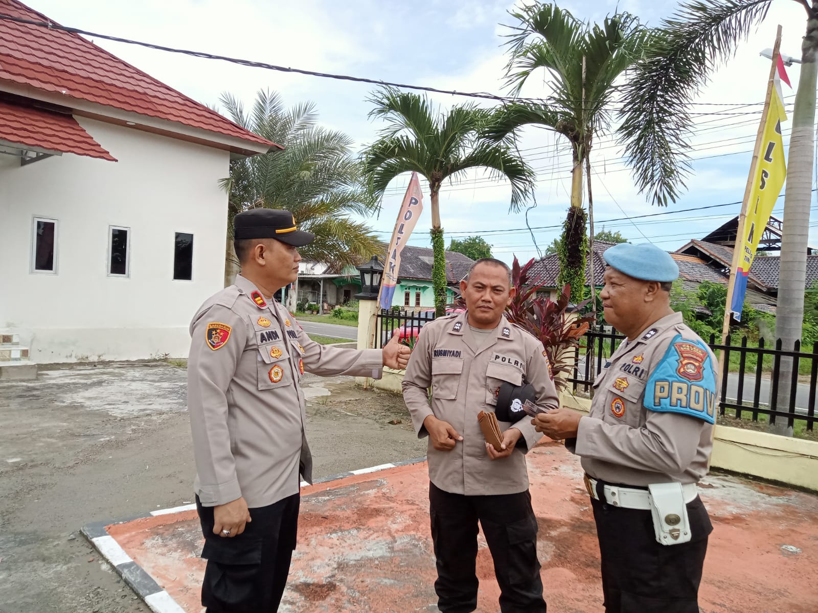 Kumpulkan Anak Buahnya, Kapolsek BP Peliung Tekankan Beberapa Atensi