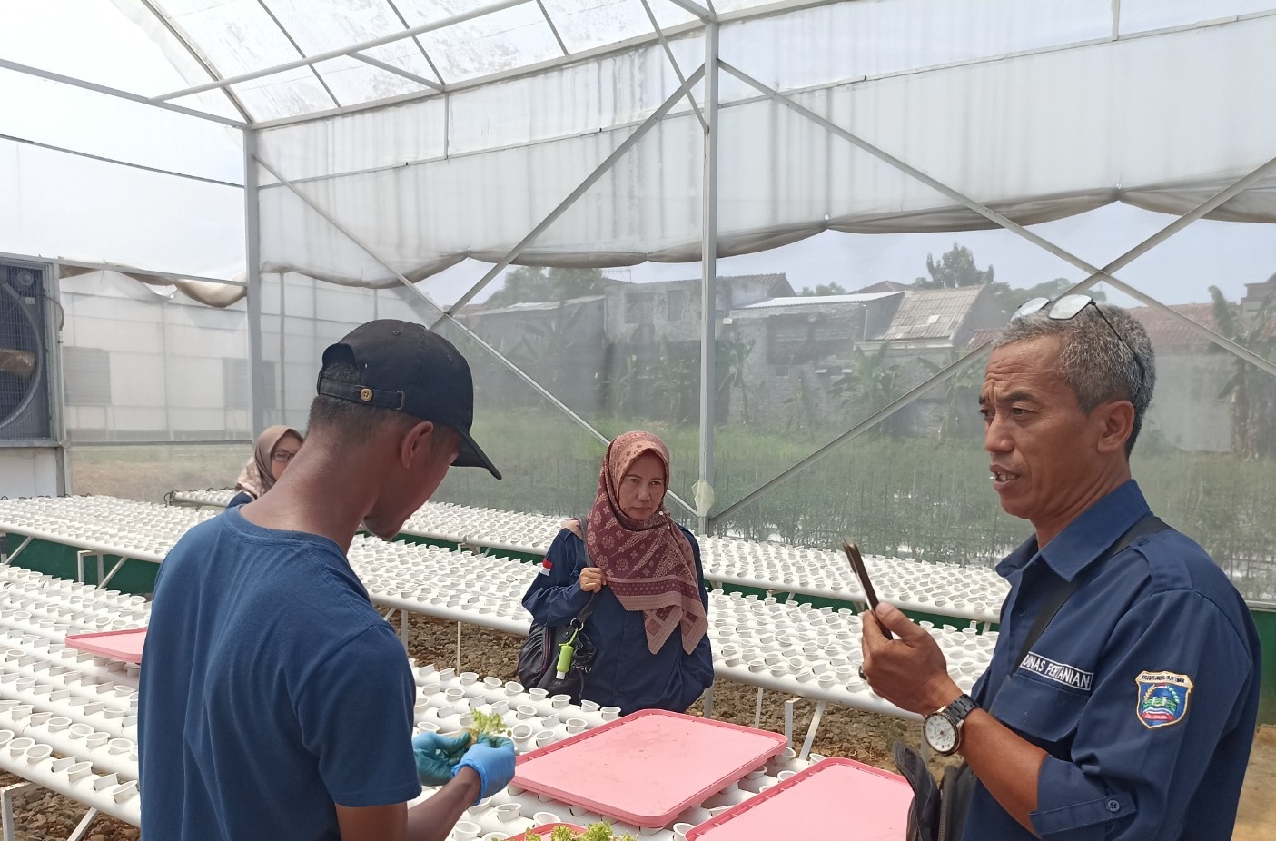 Dorong Pertanian Modern OKUT, Dinas Pertanian Tinjau SGH di Polbangtan Bogor