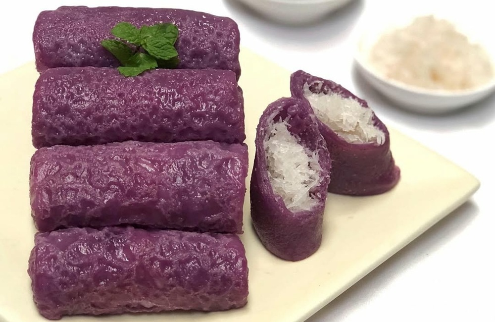 Resep Kue Dadar Gulung Ubi Ungu Lembut dan Legit, Cocok untuk Teman Ngopi