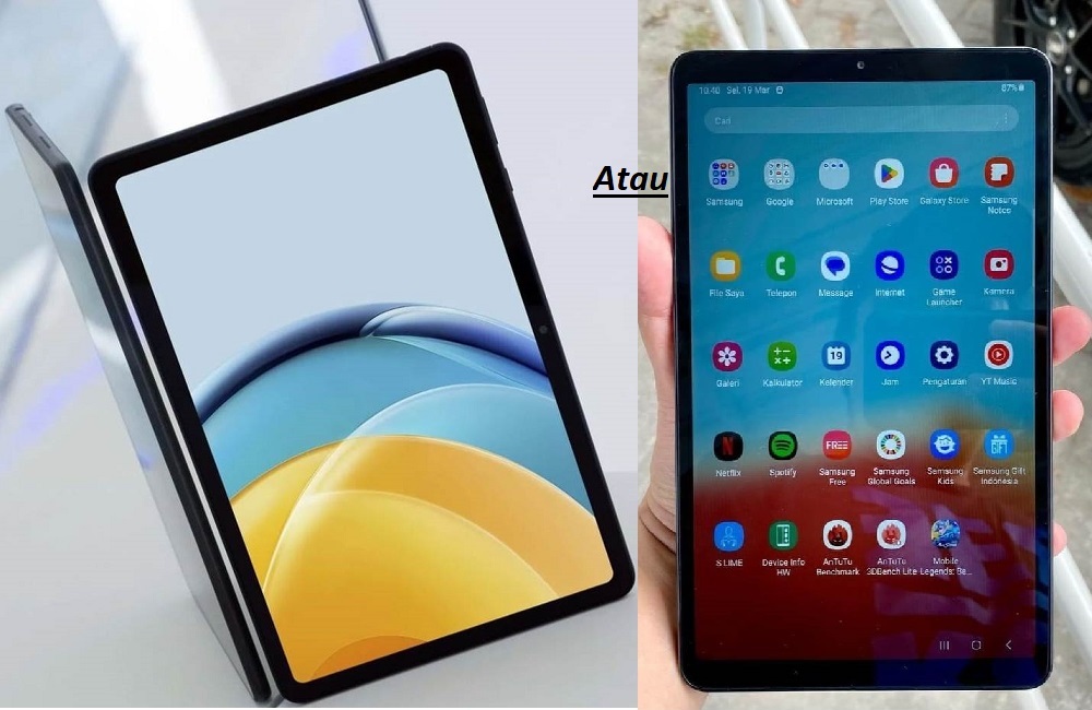 Perbandingan Huawei MatePad SE 10.4 dan Samsung Galaxy Tab A9 LTE, Tablet Rp2 Jutaan Unggul Yang Mana?