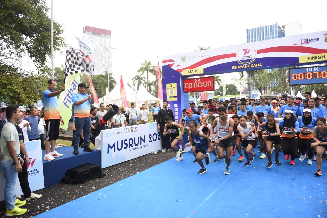 Herman Deru Upayakan Musi Run Masuk Kalender Tetap Gelaran Olahraga di Palembang