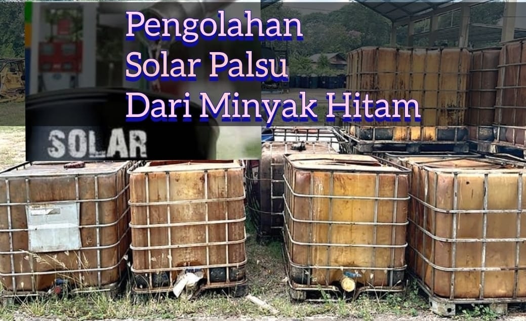 Pabrik Pemalsuan Solar Digerebek di Musi Banyuasin, Polisi Buru Pelaku Lain?