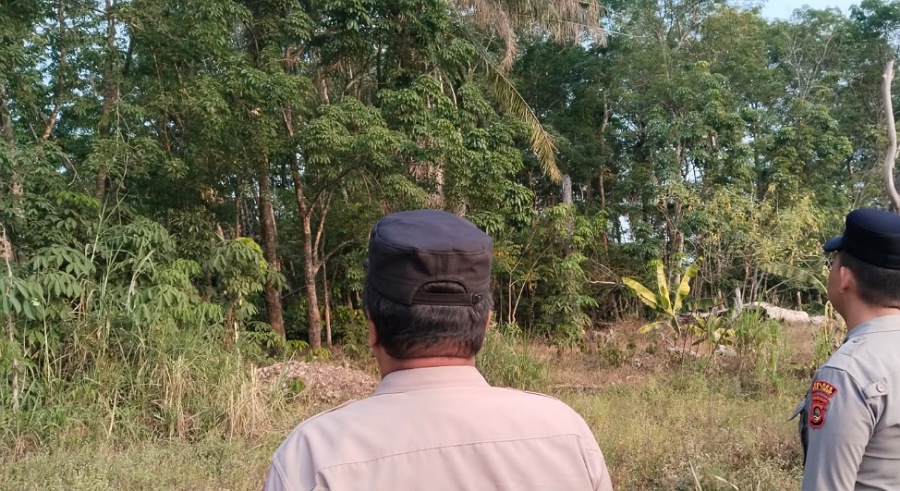 Cek Titik Hotspot BRIN, Polsek Martapura OKU Timur Telusuri Lahan Hingga Area Puslatpur TNI AD