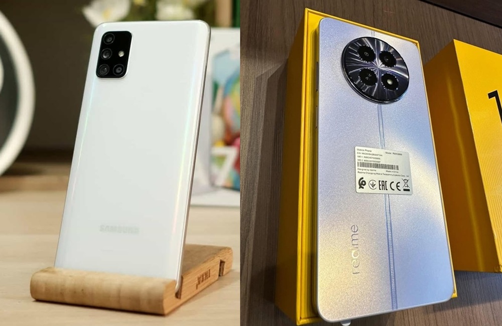 Beli Samsung Galaxy A71 atau Realme 12 5G, Spesifikasi Mana Lebih Menggiurkan 