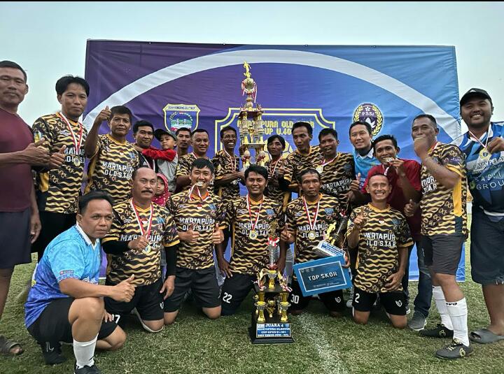 Selamat, Martapura Oldstar FC Raih Juara Pertama