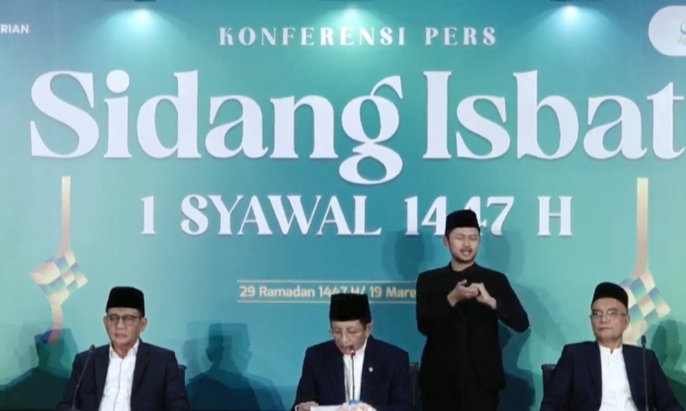 Kementerian Agama Tetapkan 1 Syawal Lebaran Idulfitri, Sabtu 21 Maret 2026
