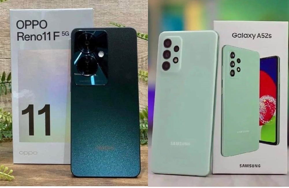 OPPO Reno11 F 5G vs Samsung Galaxy A52s 5G: Perbandingan Spesifikasi dan Harga, Mana yang Lebih Unggul?