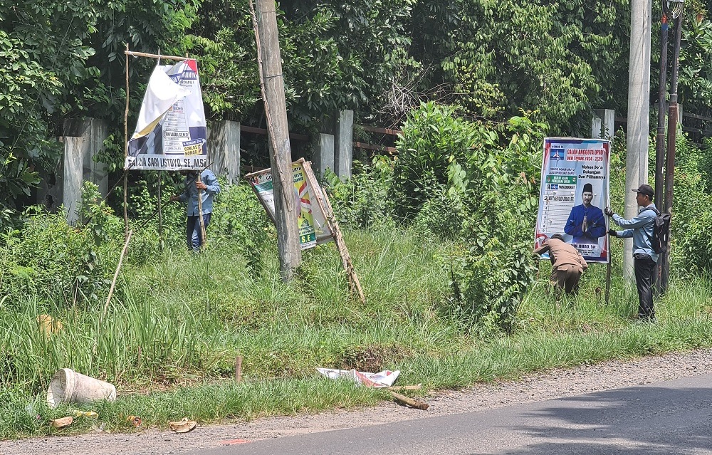 Bawaslu OKU Timur Lepas APK Peserta Pemilu, Kerahkan 372 Anggota