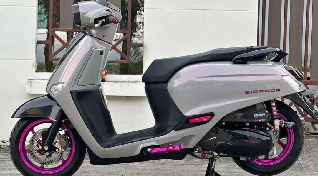 Honda Giorno Menonjolkan Simbol Desain Retro Modern, Rangka Underbone Bukan Kaleng-kaleng