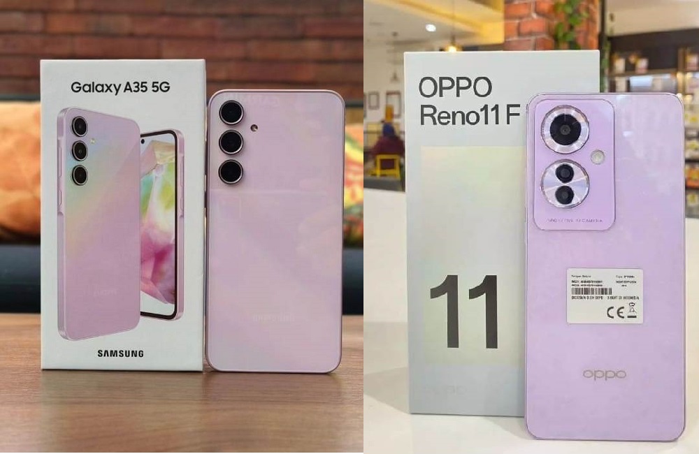 Duel Spek Samsung Galaxy A35 5G Vs OPPO Reno11 F 5G, RAM Sama tapi Beda Harga