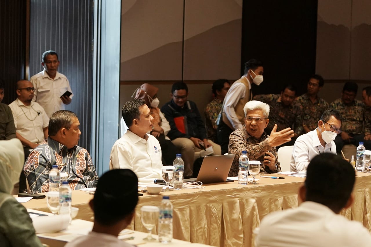 Rapat Bersama Dirjen PUPR, Mawardi Yahya Harapkan Tol Indralaya ...