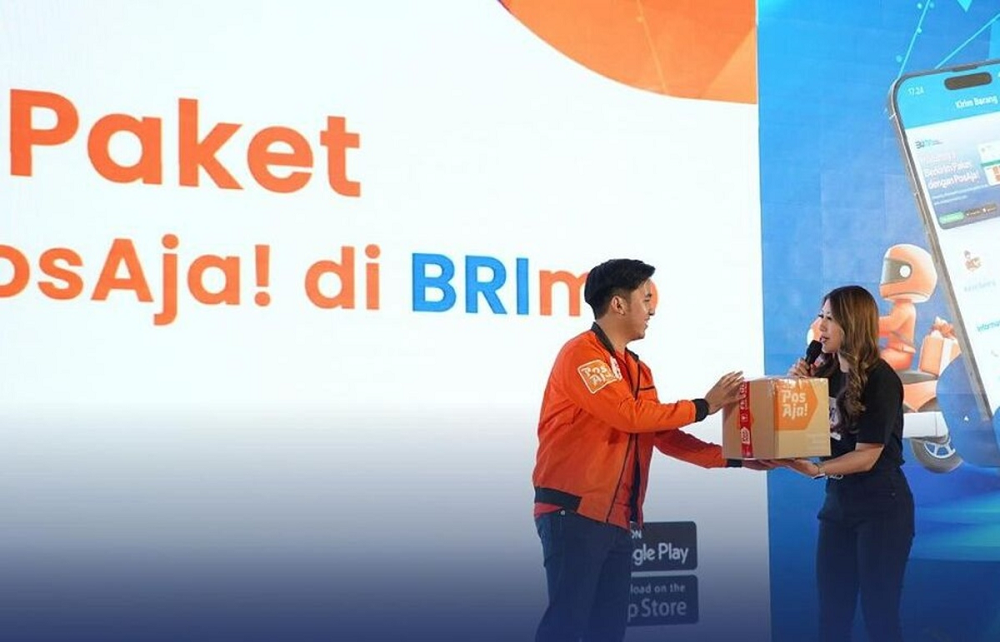 BRI Bersama Pos Indonesia Luncurkan Fitur Kirim Barang dari Smartphone