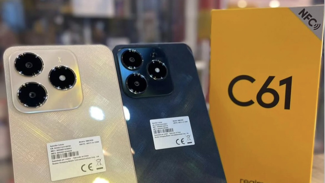 Meluncur Realme C61: Bodi Minimalis dan Tipis, Dibekali Tiga Boba 