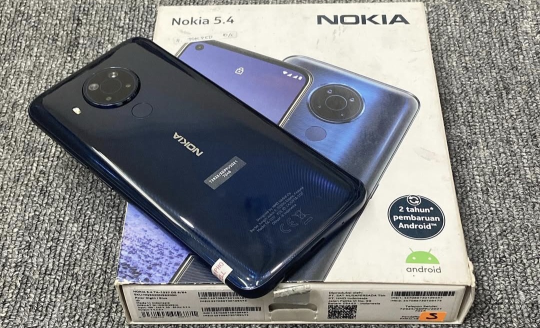 Nokia 5.4: Smartphone Lawas dengan Desain Layar Lebar dan Spesifikasi Mempuni