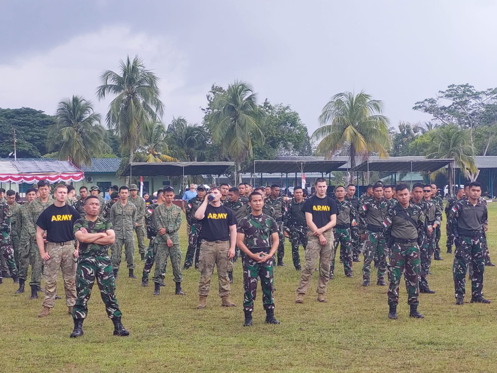 Bangun Persahabatan, Ribuan Prajurit Super Garuda Shield Gelar Sport Day dan Culture Day
