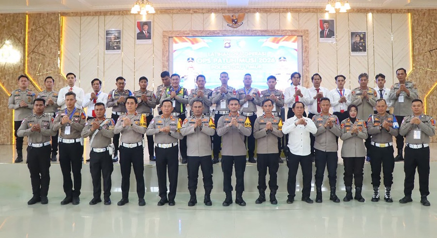 Matangkan Persiapan, Polres OKU Timur Gelar Latpra Ops Patuh Musi 2026