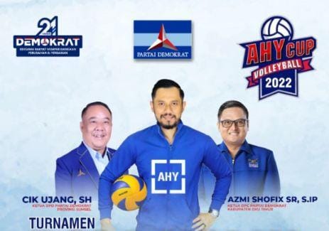 DPC Demokrat Akan Gelar Turnamen Bola Volly AHY CUP 2022