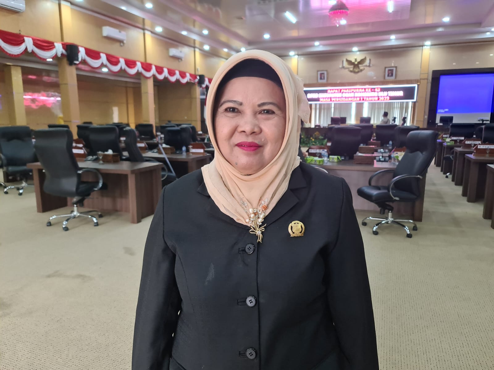 Juniah, Ketua Partai Gerindra OKUT Sambut Baik Pembentukan Relawan Prabu