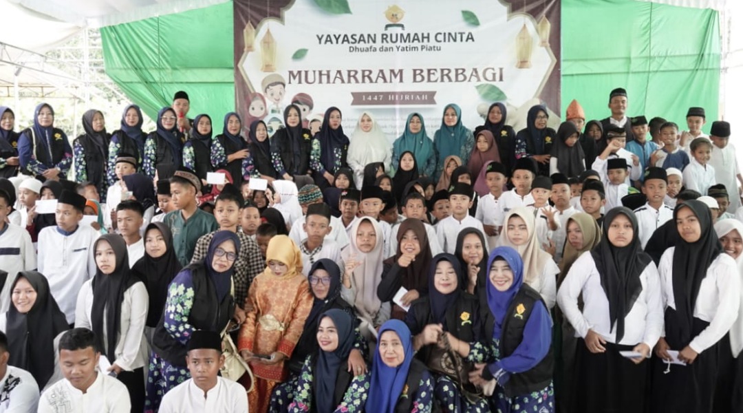 dr Sheila Noberta: Maknai Bulan Muharram dengan Berbagi Bersama 150 Anak Yatim piatu dan Dhuafa