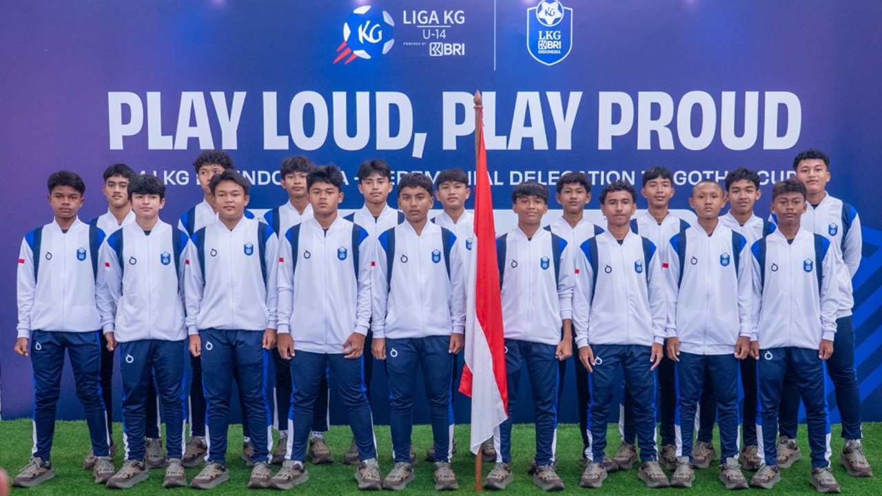 BRI dan Liga Kompas Melepas Keberangkatan Tim LKG BRI ke Piala Dunia Remaja 'Gothia Cup' di Swedia