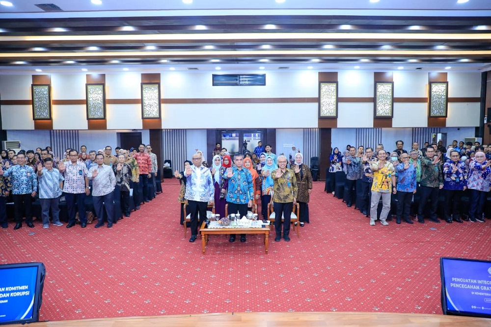 Menaker Perkuat Pencegahan Gratifikasi dan Korupsi