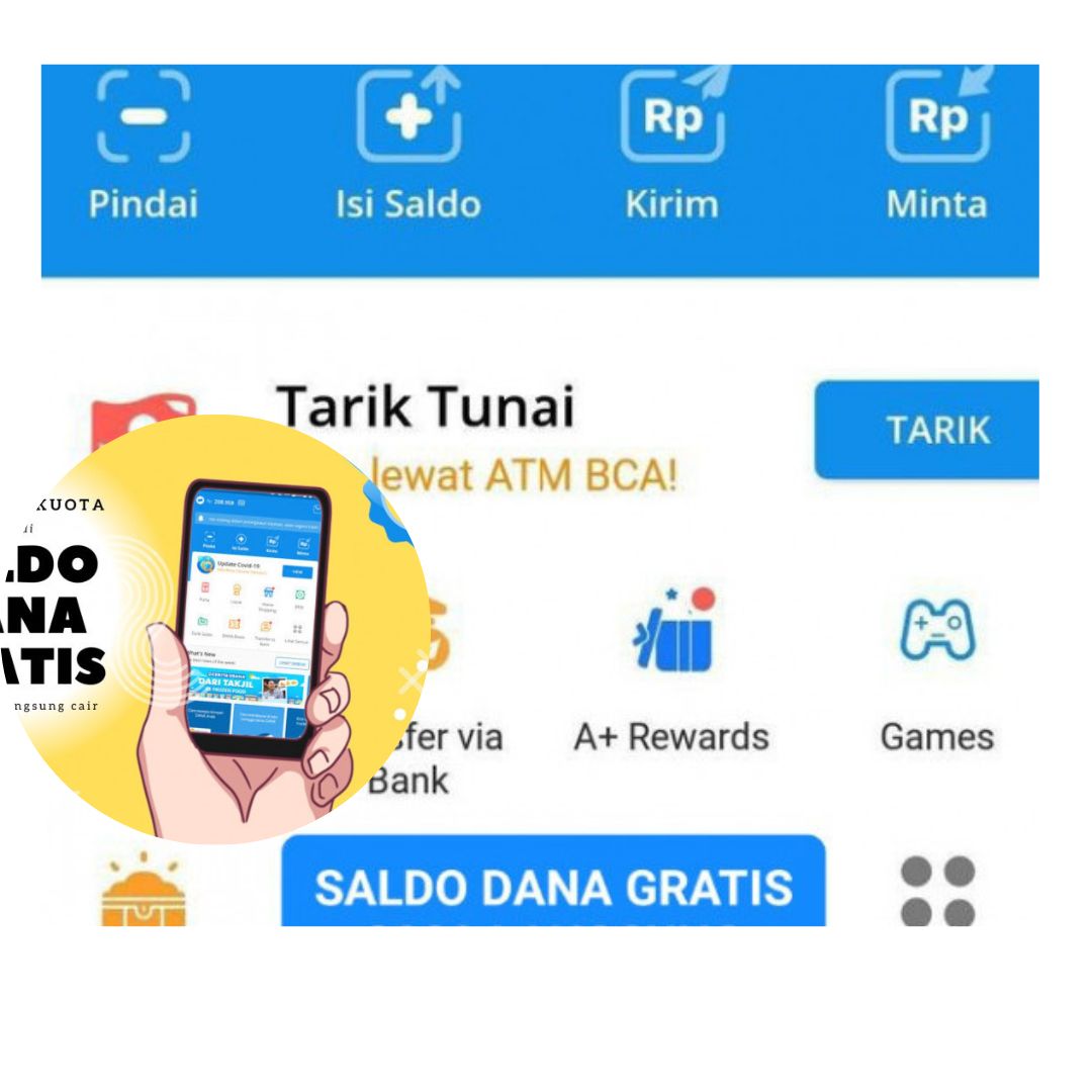 Ini Dia Aplikasi Penghasil Saldo DANA Gratis Rp500 Ribu Terbaru, Dijamin TOP Banget!