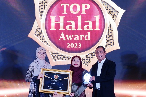 Aice Group Menangkan Penghargaan Top Halal 2023