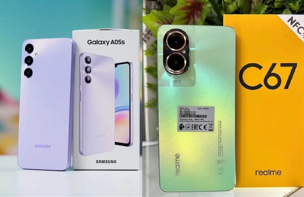 Review Perbandingan Hp Samsung Galaxy A05s vs Realme C67, Rekomendasi Harga Rp 2 Jutaan