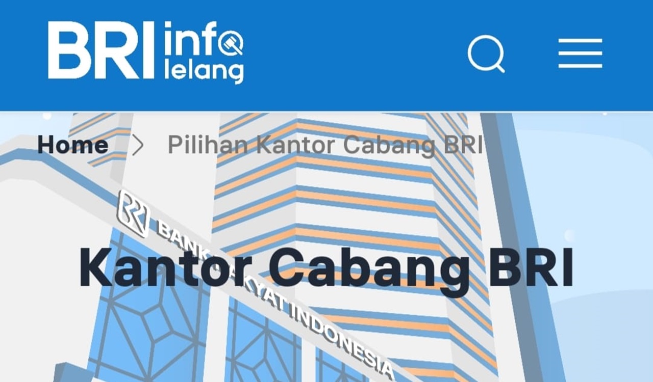 Ini Prosedur Serta Info Lelang di BRI