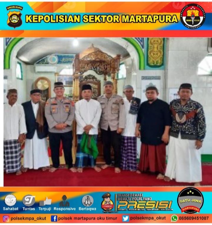 Kapolsek Martapura Laksanakan Kegiatan Jum'at Curhat 