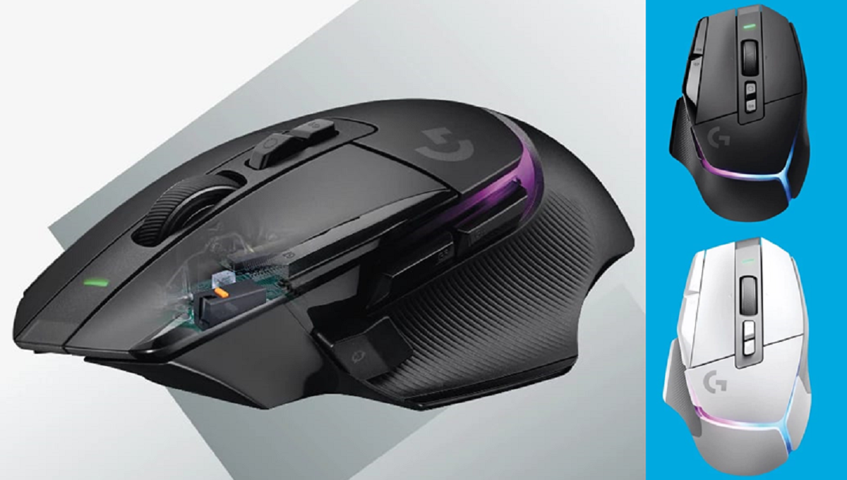 Logitech G502 X Plus:  Mouse Optik Hybrid dengan 13 Tombol, Bermain Game Bebas Lag