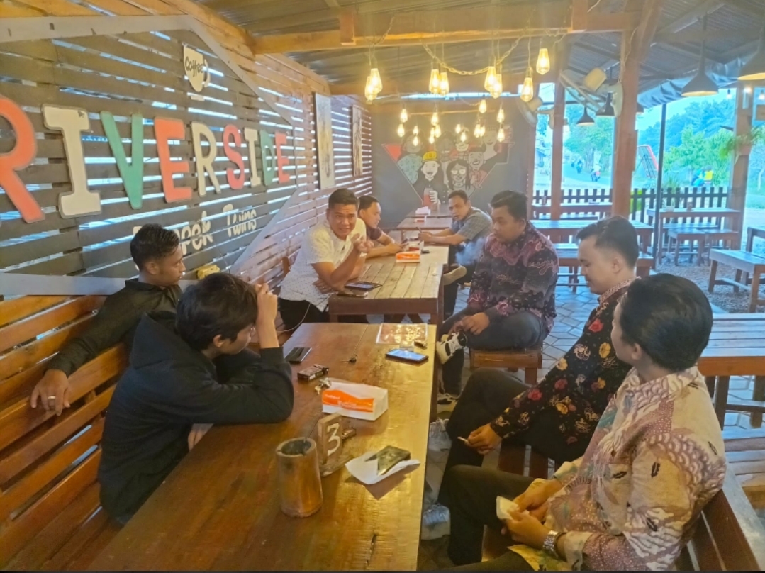 Sat Intelkam Polres OKU Timur Bersinergi Bersama PC PMII Menjaga Stabilitas Kamtibmas Kondusif Jelang Pemilu