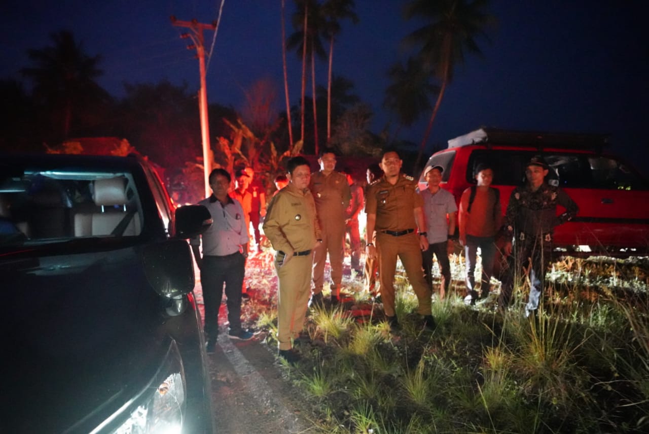 Gerak Cepat, Bupati Enos Tinjau Langsung Infrastruktur di Desa Anyar dan Desa Banding Agung