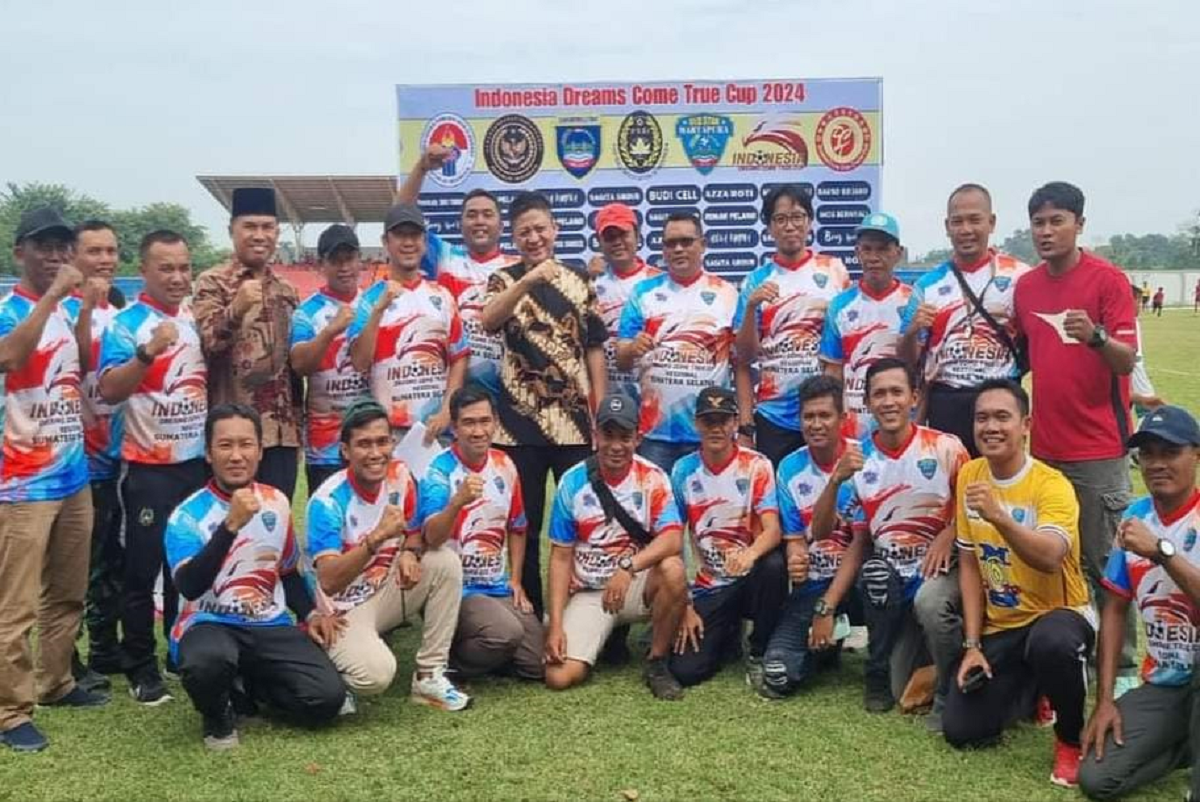  Bupati Lanosin Buka Turnamen Festival Anak SSB Oldstar Martapura 2024 Road To IDCT