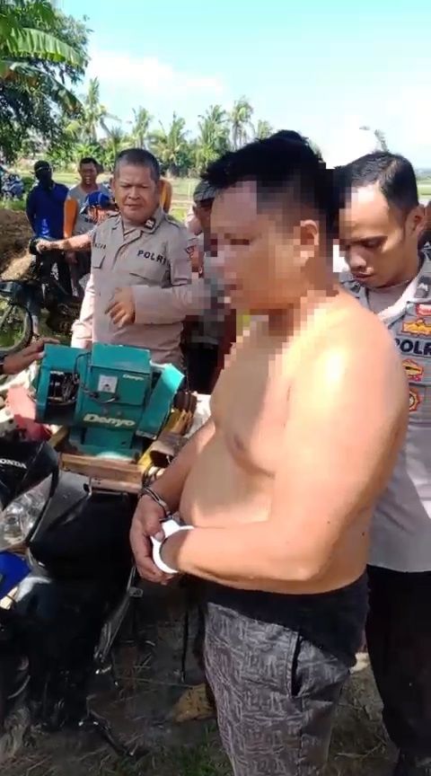 Ketua DPRD OKUT dan Warga Tangkap Pelaku Pencurian, Hermanto Himbau Warga Jangan Main Hakim Sendiri