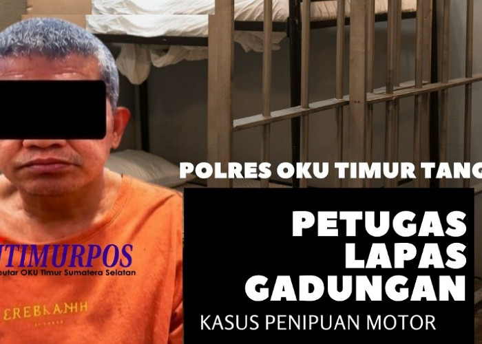 Polres OKU Timur Tangkap Petugas Lapas Gadungan Kasus Penipuan Motor