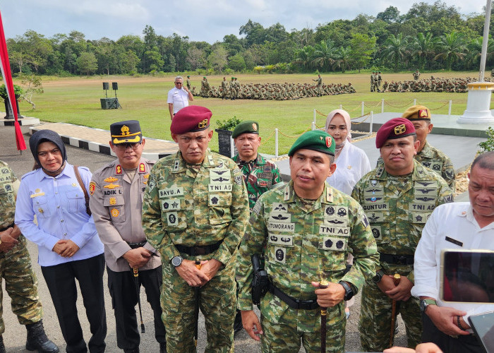 Kapolres OKUT AKBP Adik Listiyono Hadiri Upacara Diklat SPPI Koperasi Desa di Puslatpur 