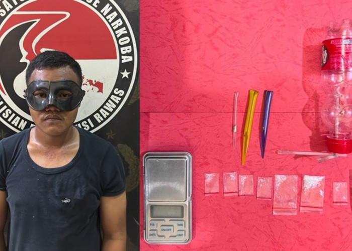 Peredaran Sabu di Musi Rawas Terungkap, Polisi Sita Barang Bukti dan Alat Hisap