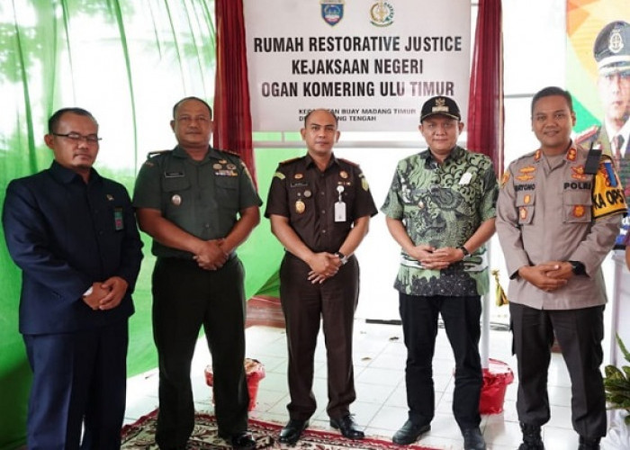 Kajari OKU Timur Resmikan Restorative Justice di BMT, Enos : Ini Inovasi Luar Biasa