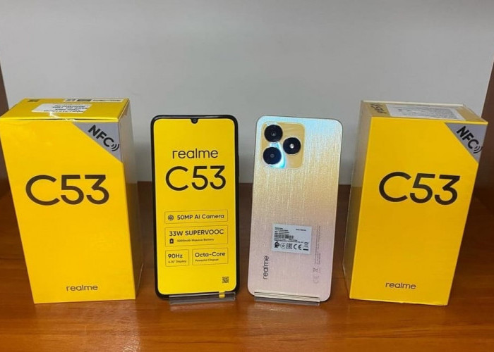 Realme C53: Harga dan Spesifikasi Ahir Juli 2024, Smartphone Entry Level dengan Desain Kamera Mirip iPhone